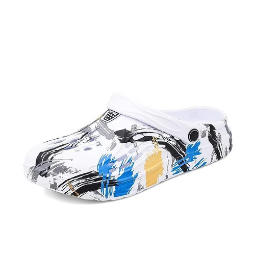 Lightweight clog slip shoes - slip, on