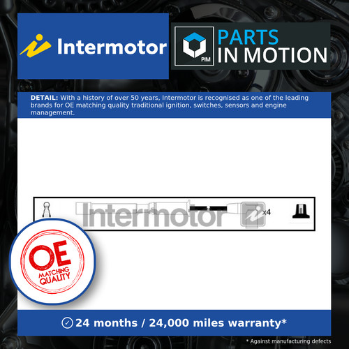 Leads ignition cables set - leads,