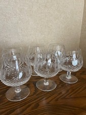 WATERFORD CRYSTAL COLLEEN 5⅛" LARGE BRANDY GLASS.  SIGNED . Mint Condition.