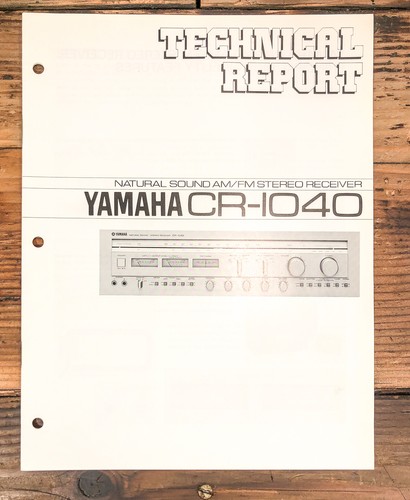 Yamaha 1040 receiver - yamaha, cr-1040