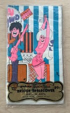 VINTAGE BRIDGE TABLE COVER