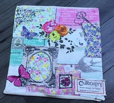 VINTAGE STYLE POSTCARD CUSHION - SHABBY CHIC - VERY PRETTY