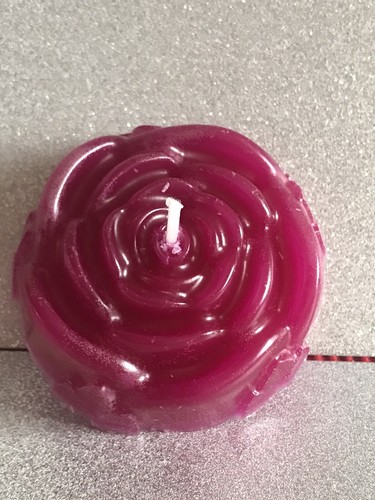 Scented rose shaped candles - scented,