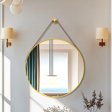 LUVODI Round Hanging Mirror