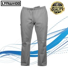 Unisex Medical Scrubs Uniform Set Doctors Nurses Tunic & Trouser Hospital Scrubs