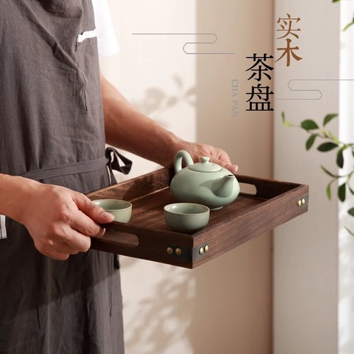 Thai style antique wooden - , tray