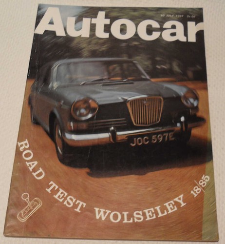 Autocar july 1967 wolseley - autocar,