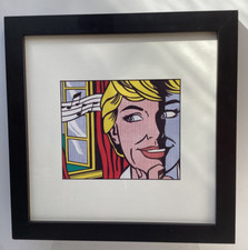 Roy Lichtenstein Sound of Music 1964 LTD Edition Serigraph Pop Art Framed 1987
