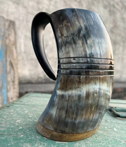 Viking tankard drinking - 16,