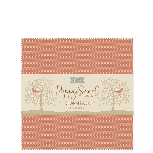 Tilda poppy seed charm pack - tilda,