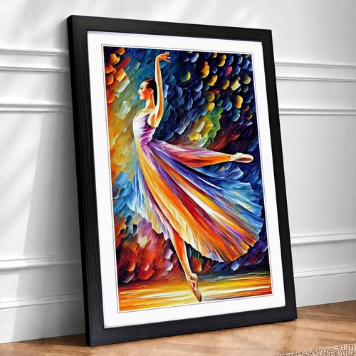 Ballerina dancer framed - no.5,