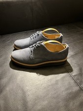 Clarks Artisan Glick Darby Womens Navy Nubuck Lace Up Flat Shoes UK 5