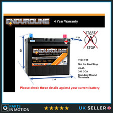 Battery fits HONDA CIVIC 048
