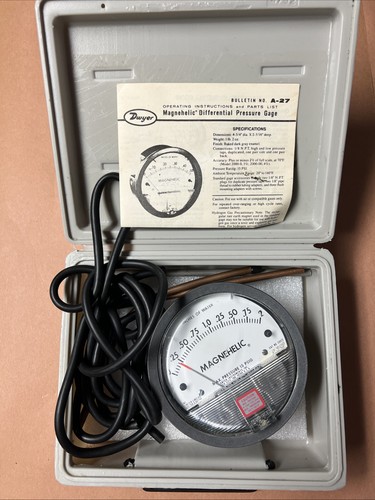 Magnehelic of water - magnehelic, 0-2"