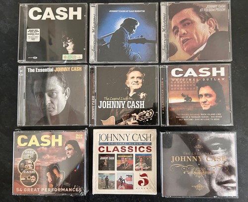 Johnny cash job lot - 18,