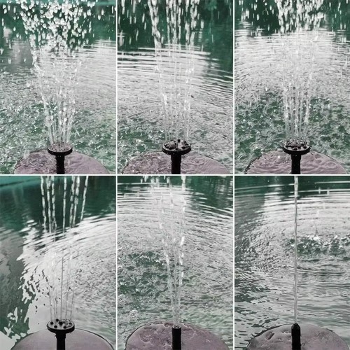 Solar fountain pump - fountain, w/6