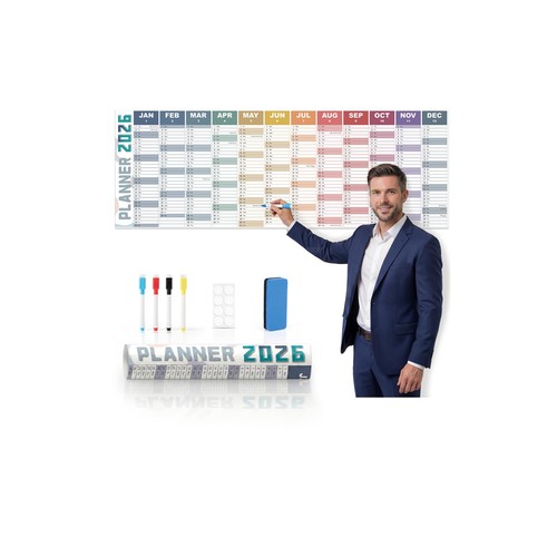 2026 wall planner extra wide - 2026,