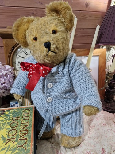 Lovely mohair vintage bear - lovely,