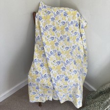 Vintage LAURA ASHLEY Sweet Pea Curtains Charlotte Country Cottage 40” x 38”