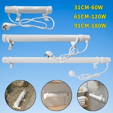 Tubular Heater built in Thermostat 31/61/91CM Tube Heater Greenhouse Low Energy
