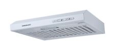 Cookology Visor Cooker Hood 50cm Kitchen Extractor Fan - White VISOR500WH