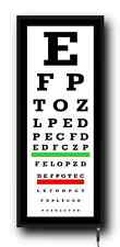 Eye Test Chart Wall light box