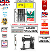 SINGER 136W POST BED 16X4NW