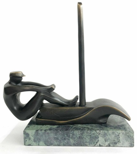 Bronze sculpture abstract - bronze,