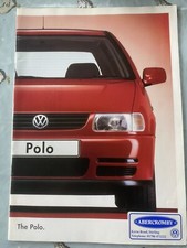 VW Polo April 1996 Sales brochure in super condition