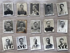 18 Godfrey Phillips Cigarette Cards Footballers Photo