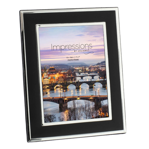 Silverplated photo frame - photo,
