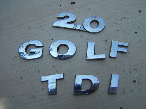 Golf mk6 rear badge - mk6,