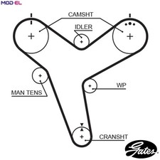 TIMING BELT 5380XS FOR TOYOTA