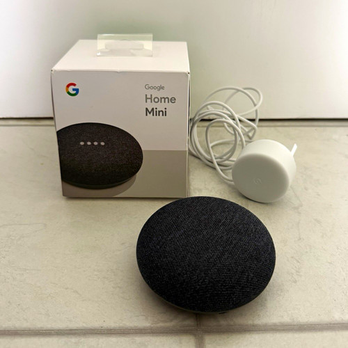 Google home mini smart speaker - google,