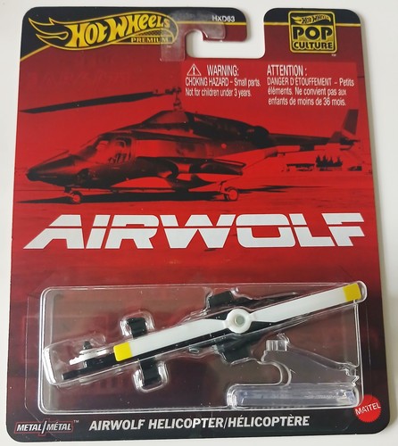 Hot wheels premium airwolf - hot,