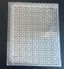 Brass Embossing Stencils