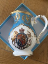 Royal Collection Coat Of Arms Cream Jug Fine Bone China