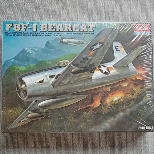 Academy f8f bearcat 48 - academy, 1:48