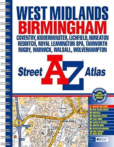 West midlands street atlas - a-z,