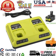 For Ryobi P117 One+ Dual