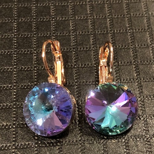15mm round bella earrings - 15mm,