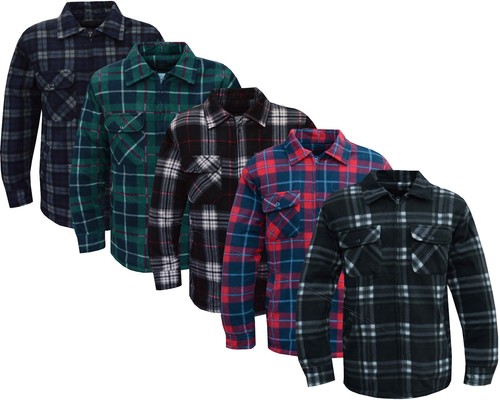 Mens fleece padded - mens,