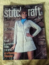 Vintage Stitch Craft November 1969 Knitting Pattern Booklet (Tkp)