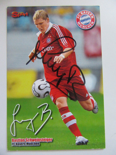 Schweinsteiger signed - schweinsteiger,