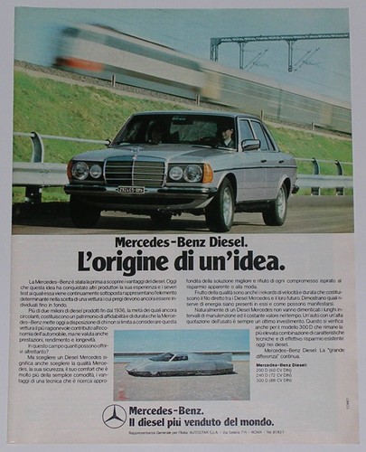 1980 mercedes diesel w123 - 1980,