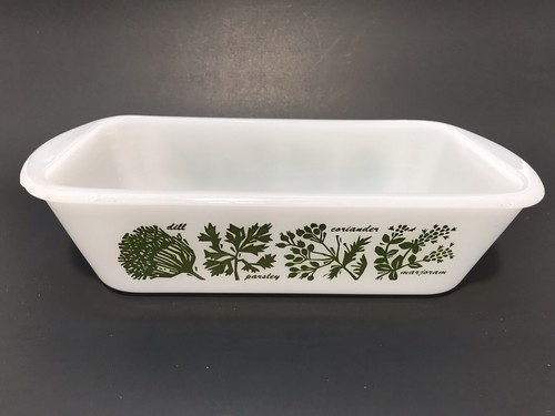 Vintage glasbake loaf - qt.,