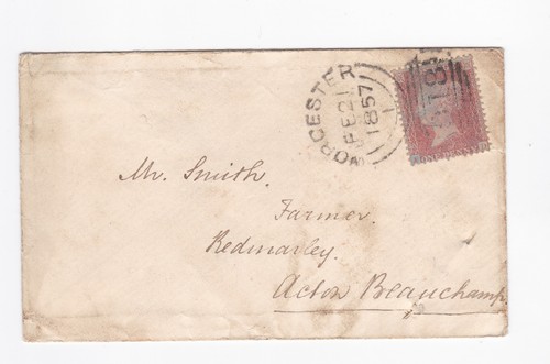1857 penny red - 1857,