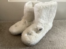 White Bear Boot Slippers