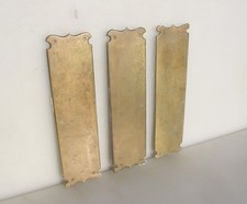 Victorian Brass Finger Plate