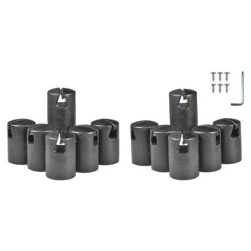 Trampoline enclosure pole - trampoline, caps